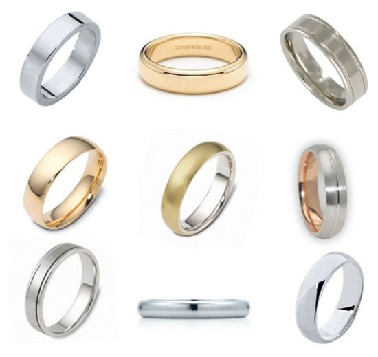 Mens wedding rings styles