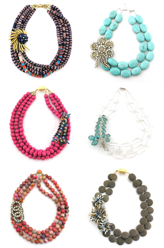 Elva Fields Bold and Bright Necklaces Bold And Colourful Necklaces By Elva Fields