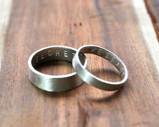 Wedding ring messages